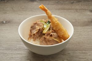 beef &amp; tempura shrimp don 2